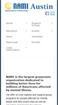 Mobile Screenshot of namiaustin.org