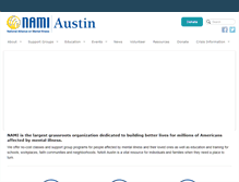 Tablet Screenshot of namiaustin.org
